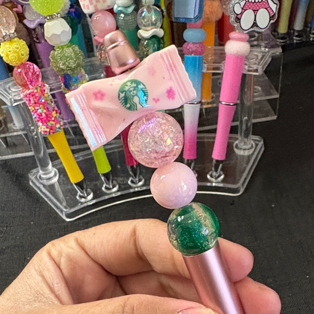 Pink Starbucks  Pen 💕 💚 ☕️